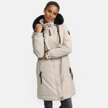 Navahoo Kaltwetterretter Damen Winterjacke Pearl Grey Größe L - Gr. 40