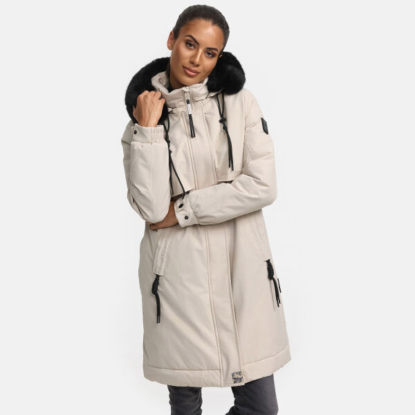 Navahoo Kaltwetterretter Damen Winterjacke Pearl Grey Größe XXL - Gr. 44
