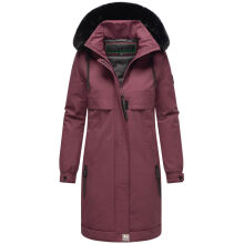 Navahoo Kaltwetterretter Damen Winterjacke Wine Größe S - Gr. 36