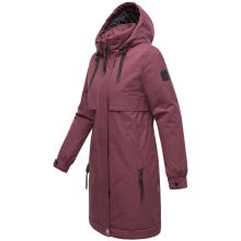 Navahoo Kaltwetterretter Damen Winterjacke Wine Größe S - Gr. 36