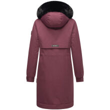 Navahoo Kaltwetterretter Damen Winterjacke Wine Größe S - Gr. 36