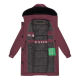 Navahoo Kaltwetterretter Damen Winterjacke Wine Größe S - Gr. 36