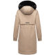 Navahoo Kaltwetterretter Damen Winterjacke Taupe Grey Größe XS - Gr. 34