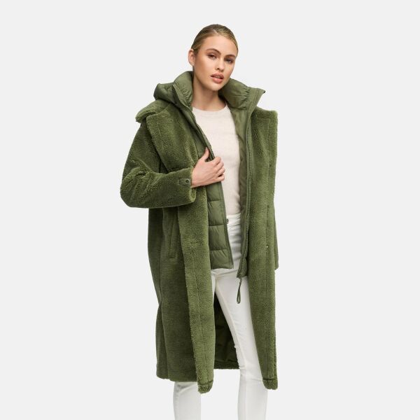 Navahoo Teddyzauber Damen Winter Olive Leaf Größe XS - Gr. 34