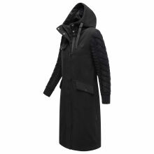Navahoo Knit Babe Damen Winterjacke Schwarz Größe M - Gr. 38