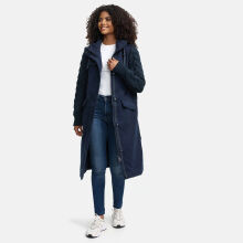 Navahoo Knit Babe Damen Winterjacke Navy Größe M - Gr. 38