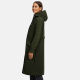 Navahoo Knit Babe Damen Winterjacke Dark Olive Größe M - Gr. 38