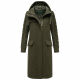 Navahoo Knit Babe Damen Winterjacke Dark Olive Größe M - Gr. 38