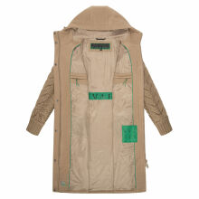 Navahoo Knit Babe Damen Winterjacke Sand Beige Größe M - Gr. 38