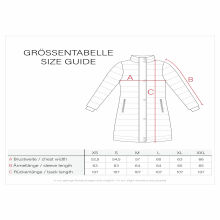 Navahoo Knit Babe Damen Winterjacke Sand Beige Größe M - Gr. 38