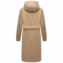 Navahoo Knit Babe Damen Winterjacke Sand Beige Größe L - Gr. 40