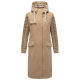 Navahoo Knit Babe Damen Winterjacke Sand Beige Größe L - Gr. 40