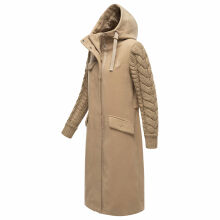 Navahoo Knit Babe Damen Winterjacke Sand Beige Größe XL - Gr. 42