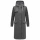 Navahoo Knit Babe Damen Winterjacke Anthrazit Größe M - Gr. 38