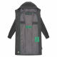 Navahoo Knit Babe Damen Winterjacke Anthrazit Größe M - Gr. 38