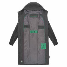 Navahoo Knit Babe Damen Winterjacke Anthrazit Größe L - Gr. 40