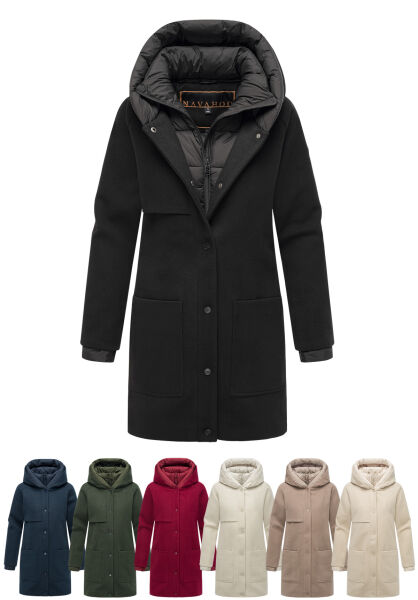 Navahoo Flauschwunder Damen Wintermantel
