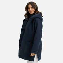Navahoo Flauschwunder Damen Winterjacke Navy Größe S - Gr. 36