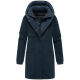 Navahoo Flauschwunder Damen Winterjacke Navy Größe S - Gr. 36