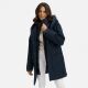 Navahoo Flauschwunder Damen Winterjacke Navy Größe S - Gr. 36