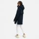 Navahoo Flauschwunder Damen Winterjacke Navy Größe S - Gr. 36