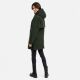 Navahoo Flauschwunder Damen Winterjacke Dark Olive Größe S - Gr. 36
