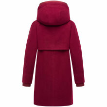 Navahoo Flauschwunder Damen Winterjacke Bordeaux Größe S - Gr. 36
