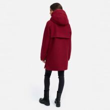 Navahoo Flauschwunder Damen Winterjacke Bordeaux Größe S - Gr. 36