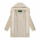 Navahoo Flauschwunder Damen Winterjacke Beige Größe S - Gr. 36