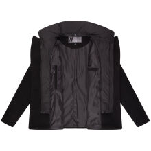 Marikoo Aylaraa Damen Winter Kabanjacke Schwarz-Größe S - Gr. 36