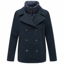Marikoo Aylaraa Damen Winter Kabanjacke Navy-Größe L - Gr. 40