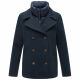 Marikoo Aylaraa Damen Winter Kabanjacke Navy-Größe L - Gr. 40