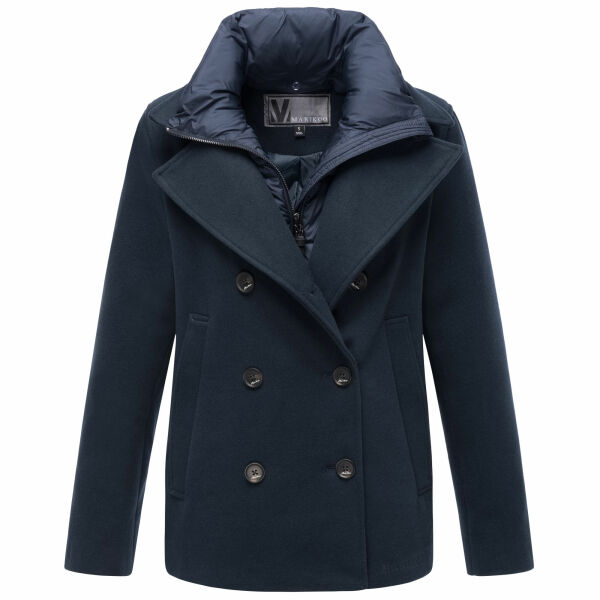 Marikoo Aylaraa Damen Winter Kabanjacke Navy-Größe XXXL - Gr. 46