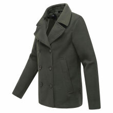 Marikoo Aylaraa Damen Winter Kabanjacke Dark Olive-Größe XXL - Gr. 44