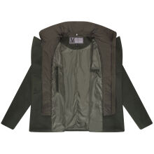 Marikoo Aylaraa Damen Winter Kabanjacke Dark Olive-Größe XXL - Gr. 44