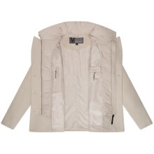 Marikoo Aylaraa Damen Winter Kabanjacke Pearl Grey-Größe XXL - Gr. 44