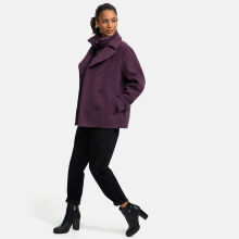 Marikoo Aylaraa Damen Winter Kabanjacke Dusty Plum-Größe S - Gr. 36