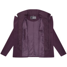 Marikoo Aylaraa Damen Winter Kabanjacke Dusty Plum-Größe L - Gr. 40