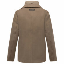 Marikoo Aylaraa Damen Winter Kabanjacke Stone Brown-Größe M - Gr. 38