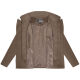 Marikoo Aylaraa Damen Winter Kabanjacke Stone Brown-Größe M - Gr. 38