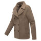 Marikoo Aylaraa Damen Winter Kabanjacke Stone Brown-Größe XXL - Gr. 44