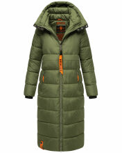Navahoo Kristallblume Damen Winter Steppjacke Pine Olive Größe XXXL - Gr. 46