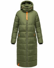 Navahoo Kristallblume Damen Winter Steppjacke Pine Olive Größe XXXL - Gr. 46