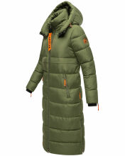 Navahoo Kristallblume Damen Winter Steppjacke Pine Olive Größe XXXL - Gr. 46
