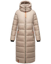 Navahoo Kristallblume Damen Winter Steppjacke Taupe Größe XXXL - Gr. 46