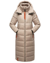 Navahoo Kristallblume Damen Winter Steppjacke Taupe Größe XXXL - Gr. 46