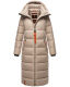 Navahoo Kristallblume Damen Winter Steppjacke Taupe Größe XXXL - Gr. 46