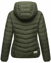 Marikoo Pack Mich Ein Damen Stepp Jacke Dark Olive-Größe XL - Gr. 42