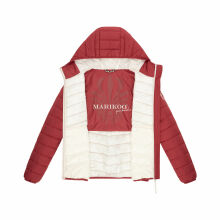 Marikoo Pack Mich Ein Damen Stepp Jacke Deep Red-Größe S - Gr. 36