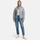 Marikoo Pack Mich Ein Damen Stepp Jacke Grau-Größe L - Gr. 40